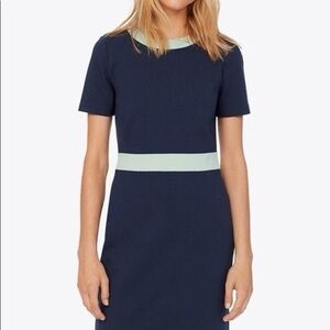 Tory Burch Color Block Ponte Dress Size XL